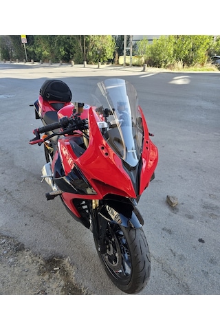 Motocam Qj Srk 25 R Ön Cam 2023-2026 Model 42cm Şeffaf Renkli 4mm