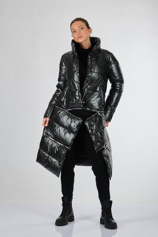 Rugu Siyah Kadın Mont Tr8208 S 001