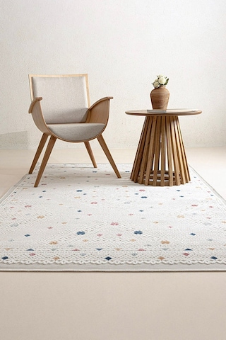 Koza Halı Sand Krem Multi Kolay Temizlenebilir Halı Kilim Oturma Odası Yata Multi