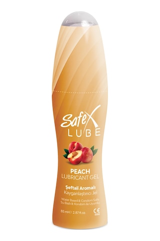 Safex Lube Şeftali Aromalı Kayganlaştırıcı Jel 85 ML