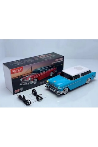 Wster Chevrolet WS-1955BT Belair 1955 Model Araba Bluetooth Hoparlör