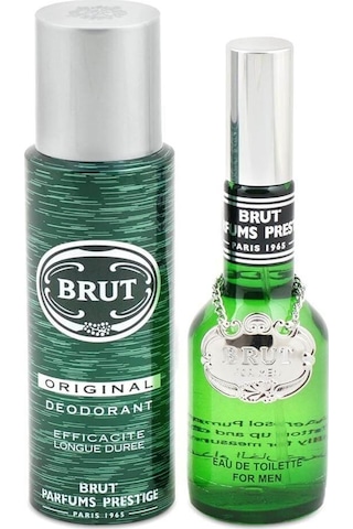 Brut Plexi Madalyon Erkek Parfüm EDT 100 ML + Erkek Deodorant 200 ML
