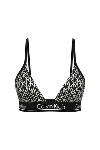 Calvin Klein Kadın Siyah-beyaz Bikini Üstü Lv00q61208 32n-15960