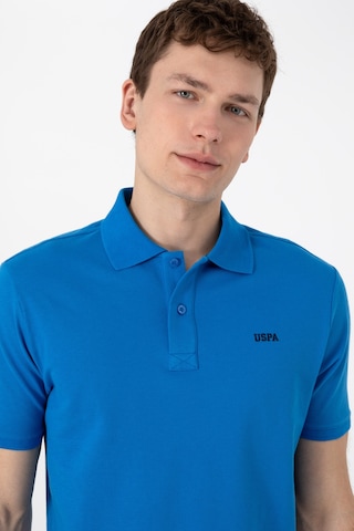 U.S. Polo Assn. Erkek Regular Fit Polo Yaka Kobalt Mavi Basic Tişört 50306007-VR077