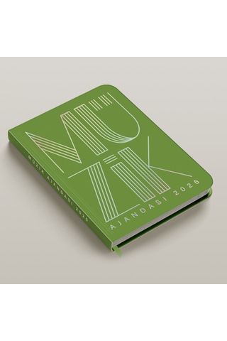 2026 Müzik Ajandası Açık Yeşil