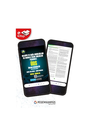 2026 Üds Belediye Ve Bağlı Kuruluşları İle Mahalli İdare Birlikleri Personeli Üds Sınavlarına Hazırlık Konu Anlatımlı Soru Bankası Ortak Konular E-kitap
