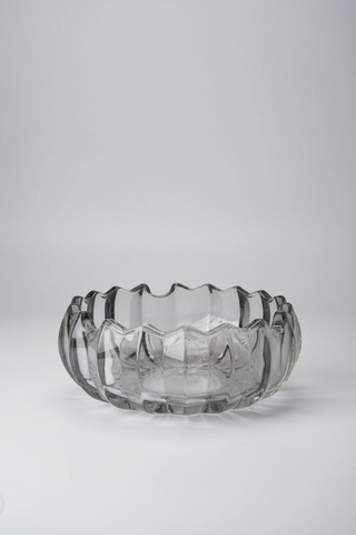 Modern Tasarım Şeffaf Cam Küllük Kül Tablası 15,4 Cm