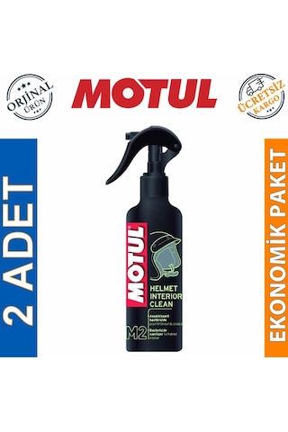 Motul M2 Kask Içi Temizleyici Sprey 250 Ml Helmet Interior 2 Ade