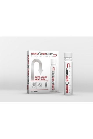 Hangovershot Save Your Next Day 25 Ml 4 Shot