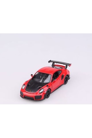 Kinsmart Porsche 911 Gt2 Rs 1 32 Die-cast Model Araba kırmızı