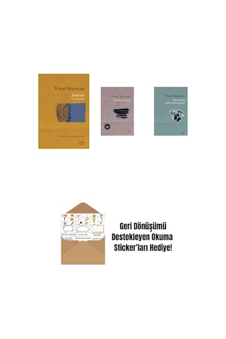 Felsefi Şiir - Tinsel Poetika + Beni Hiç Göremezsin + Hayaline Firar Edemeyenlerin Afsunu + Okuma Sticker'ları