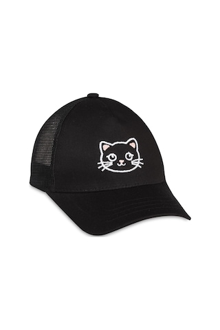 Civil Baby Cat Bebek Kız Kep Şapka - Siyah