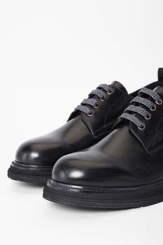 Exton Erkek Hakiki Deri Siyah Casual Ayakkabı 994 9253 Erk Ayk K23/24 Black Siyah