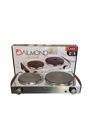 Dailmond DP25 1000W + 1500 W İkili Ocak Dailmond DP25 1000W + 1500 W İkili Ocak