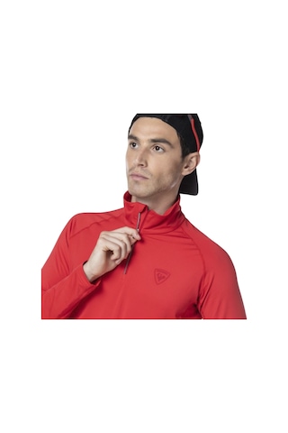 Rossıgnol Rossignol Classique 1/2 Zip Erkek Kırmızı Içlik Üst Red