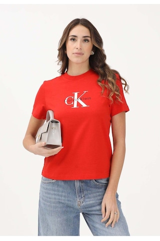 Jeans Kadın Tişört Lv047b865g Kırmızı