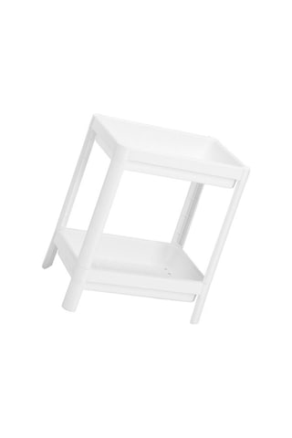 Fortunelane Plastik Banyo Dolabı İki Katlı Su Akış Delikli Sağlam Mutfak Organizeraf Diğer