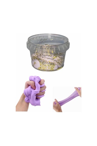 Köpüklü Ve Simli Slime 4 Lü Slime Simli Slaym Simli Oyun Hamuru Çok Renkli