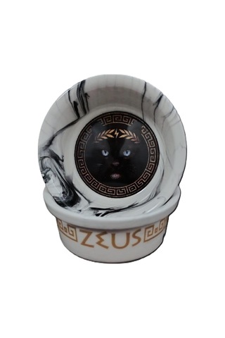 Raccoon Olimpos Serisi Zeus Seramik Mama Ve Su Kabı 300ml