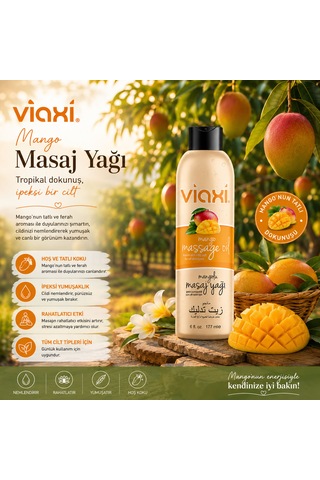 Viaxi Mangolu Masaj Yağı 177 Ml.