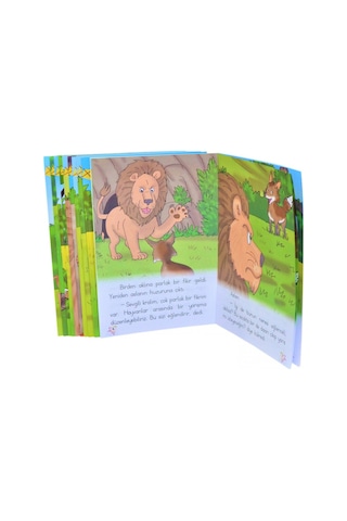 Gün Öykü Neşeli Hayvanlar Serisi Hikaye Seti 10 Kitap