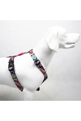 Paisley H-tipi Göğüs Tasması Ayarlanabilir, Konforlu Ve Dayanıklı Desenli Köpek Tasması S