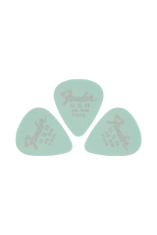 Fender Gitar Penası 3 Adet Dura-tone 351 Shape 0.46 Daphne Blue
