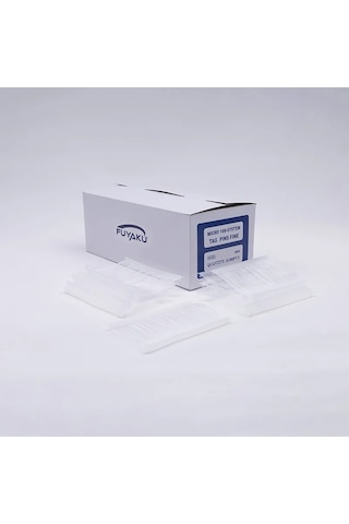 Fuyaku 25 Mm Id-end Mikro İnce Fine Kılçık Etiketleme Plastiği Naylon 10.000 Adet