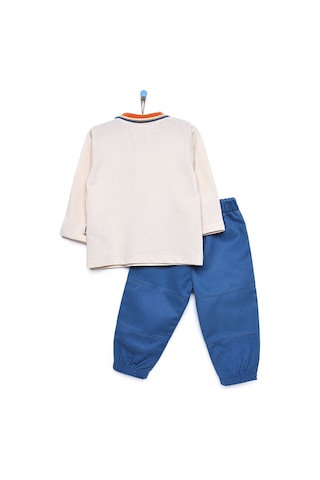 Bebbek My Little Boy Sweatshirt-pantolon Erkek Bebek 23KBBEETKM012 Bej