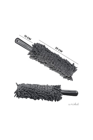 Mikrofiber Jant Temizlik Fırçası - Kalın Makarna Uçlu 1 Adet