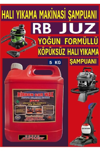 Rb Juz Halı - Koltuk Yıkama Süpürge Makinesi Şampuanı 5 Kg
