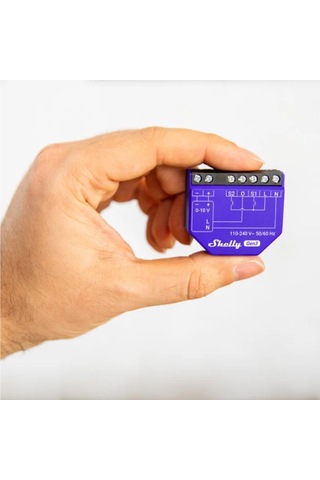 Shelly Dimmer 0/1-10v Pm Gen3 Güç Ölçümlü Akıllı Dimmer Modülü
