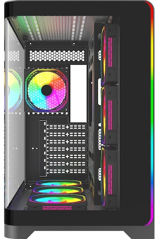 Quantum Stormforge 7x120mm Argb Gaming Pc Kasası