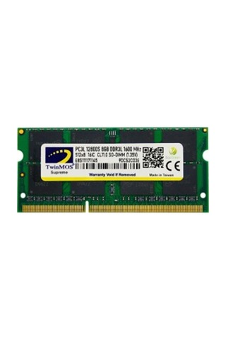 Twinmos 8gb Ddr3 1600mhz Cl16 1.35v Low Volt.mdd3l8gb1600n Notebook Ram