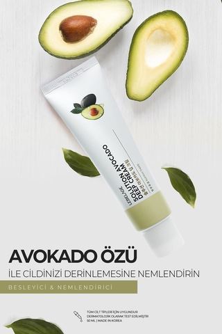 Lebelage Avokado Özü Ile Besleyici Ve Nemlendirici Krem Solution Avocado Deep Cream