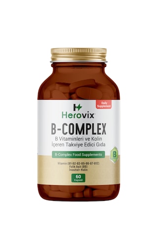 Herovix B Complex 60 Kapsül