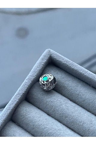 Sonsuzluk Çemberi Charm /asafaccessory Yeşil