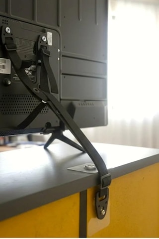 Lexroo Y Tipi Mobilyaya Kendinden Yapışkanlı Led Lcd Plazma Tv Televizyon Askısı Sabitleme Çoçuk