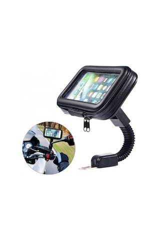 Telefon Tutacağı Motosiklet Fermuar Kılıflı 6 Inch / Syte179 552304441