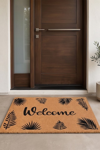 Villadia Home Textile Kapı Önü Paspası Kaymaz Taban Dekoratif Paspas Ev Giriş Antre İç Ve Dış Mekan Paspası 45x70 Cm 17ypycoco