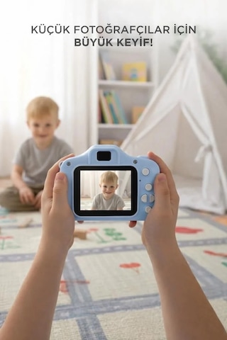 Floranova CMR7 1080p Dijital Fotoğraf Makineleri Çocuk Kamerası