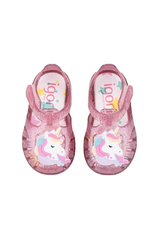 Igor S10341-387 Tobby Unicornio Kız Çocuk Sandalet Fuşya