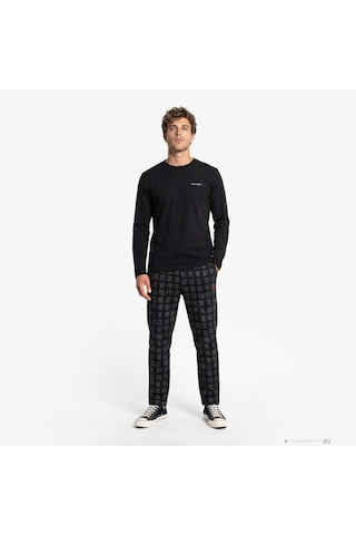 Unıted4 Regular Fit Erkek T-shirt Bsc-mls26aw Siyah