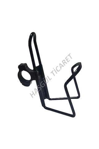 Hsgl Gidon Baglantılı Alüminyum Matara Kafesi Siyah - Kırmızı