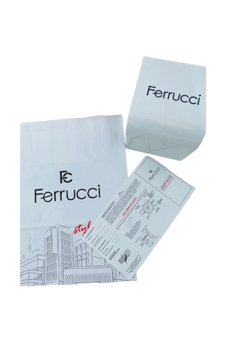 Ferrucci Fc-24110 Hasır Çelik Kordon Füme Kadın Kol Saati Rose Gold