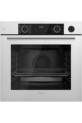 Ferre Steamart CS Serisi Lux XE64CB - CS206 - D081 Beyaz Ankastre Set