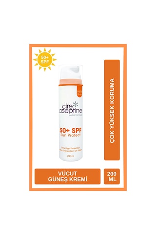 Airless Günes Koruyucu Vücut Spf 50+ Sun Protect 200 Ml