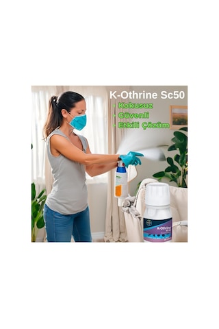 K-othrine Sc 50 Sivrisinek - Karınca - Böcek - Sinek- Hamamböceği Ilacı 50 Ml