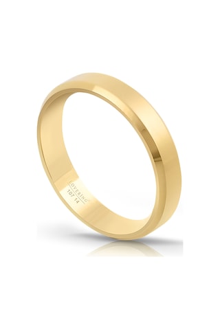 Lvr107b Kadın Çelik Yüzük Gold