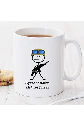Mehmetcik Kişiye Özel Kupa Pi63 Çok Renkli